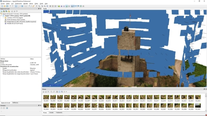 Modélisation 3D Photoscan