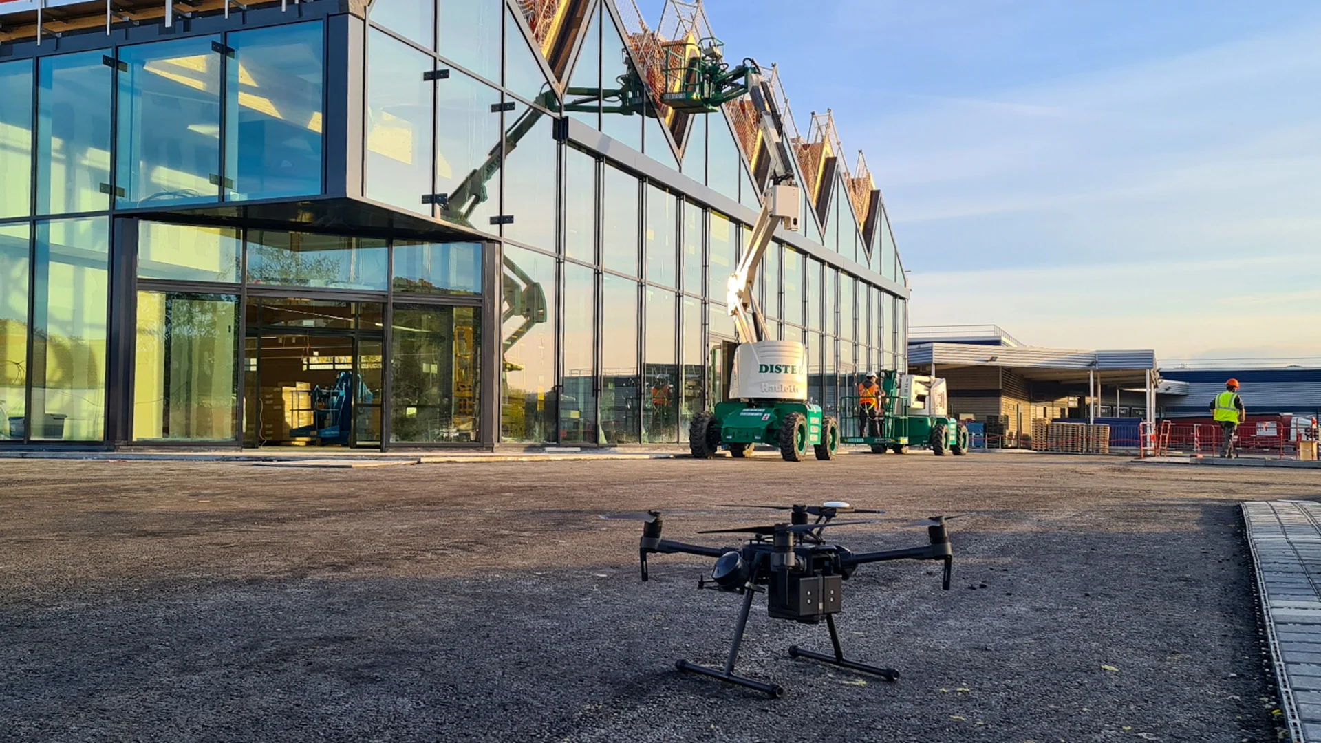 Drone Supervision chantier Drone Supervision chantier