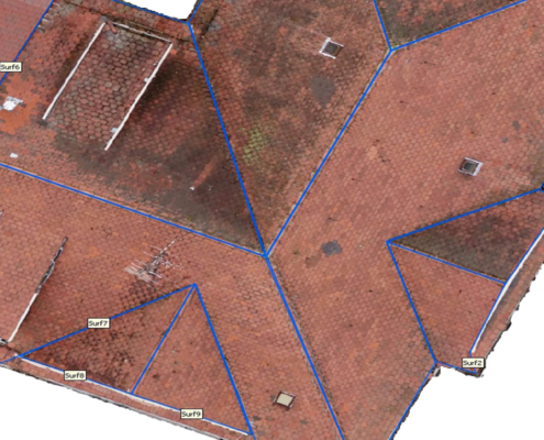 Drone Supervision – toiture entete